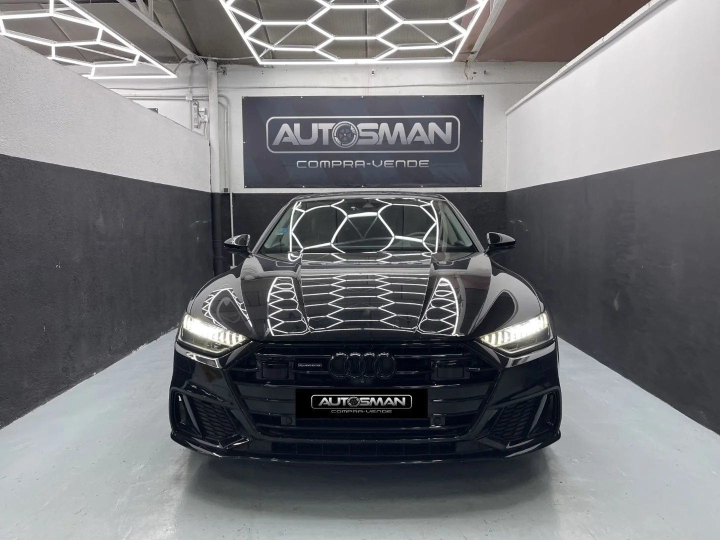 AUDI A7 Sportback 50 TDI quattro triptron. 2019 Diésel Negro - Interior